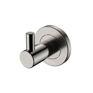 Kaya Robe Hook Brushed Nickel by null, a Shelves & Hooks for sale on Style Sourcebook