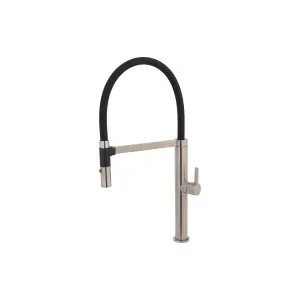 Sansa Sink Mixer Pull Out/Pull Down Gooseneck 231 Brushed Nickel by null, a Laundry Taps for sale on Style Sourcebook
