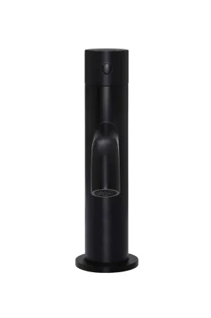 Piccola Basin Mixer Curved Matte Black by null, a Bathroom Taps & Mixers for sale on Style Sourcebook