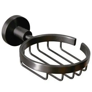 Goulburn Soap Basket Matte Black by null, a Shelves & Soap Baskets for sale on Style Sourcebook