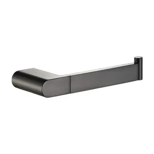 Flores Toilet Roll Holder Gun Metal by null, a Toilet Paper Holders for sale on Style Sourcebook