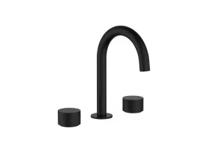 Tana 3 Piece Basin Set Matte Black by null, a Bathroom Taps & Mixers for sale on Style Sourcebook