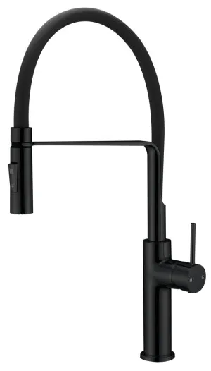 Hali Sink Mixer Pull Out/Pull Down 222 Matte Black by null, a Kitchen Taps & Mixers for sale on Style Sourcebook