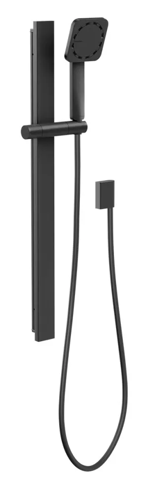 NX Orli Hydro Sense Rail Shower Matte Black by null, a Shower Heads & Mixers for sale on Style Sourcebook