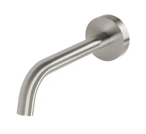 Vivid Slimline Plus Basin Outlet Curved 180 Brushed Nickel by null, a Bathroom Taps & Mixers for sale on Style Sourcebook