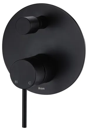 Hali Wall/Shower Mixer w Diverter Matte Black by null, a Shower Heads & Mixers for sale on Style Sourcebook