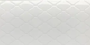Spatial Lantern White Structured Gloss Tile by null, a Moroccan Look Tiles for sale on Style Sourcebook