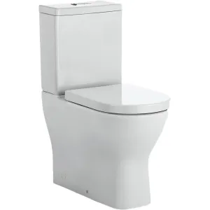 Delta Rimless Extra Height Back To Wall Suite S Trap Gloss White by null, a Toilets & Bidets for sale on Style Sourcebook