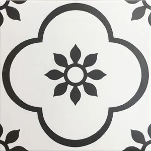 Majorca Flower White Matt Tile by null, a Patterned Tiles for sale on Style Sourcebook
