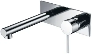 Hali Wall Basin Set Straight 175 Chrome by null, a Bathroom Taps & Mixers for sale on Style Sourcebook