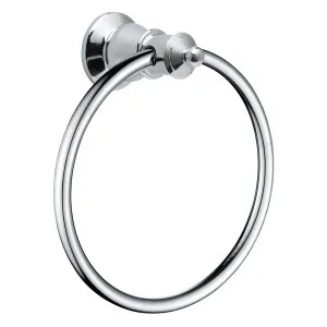 Lillian Towel Ring Chrome by null, a Towel Rails for sale on Style Sourcebook
