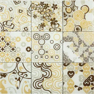 Renaissance Classic Gold Glass by null, a Brick Look Tiles for sale on Style Sourcebook