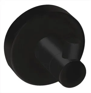 Hustle Robe Hook Matte Black by null, a Shelves & Hooks for sale on Style Sourcebook