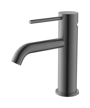 Misha Basin Mixer Gun Metal by null, a Bathroom Taps & Mixers for sale on Style Sourcebook