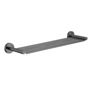 Misha Metal Shower Shelf 544 Gun Metal by null, a Shelves & Soap Baskets for sale on Style Sourcebook