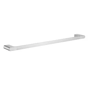 Lina Single Towel Rail 600 Brush Nickel by null, a Towel Rails for sale on Style Sourcebook