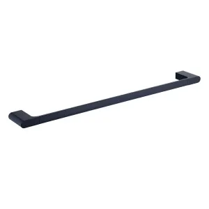 Lina Single Towel Rail 600 Matt Black by null, a Towel Rails for sale on Style Sourcebook