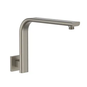 Platz Curved Shower Arm 337 Brushed Nickel by null, a Laundry Taps for sale on Style Sourcebook