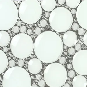 Iceberg Super White Mosaic by null, a Brick Look Tiles for sale on Style Sourcebook