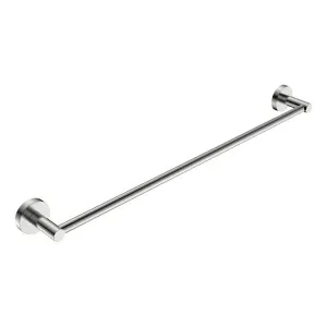 Misha Single Towel Rail 750 Brush Nickel by null, a Towel Rails for sale on Style Sourcebook