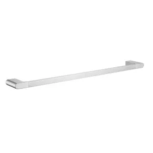 Lina Single Towel Rail 800  Brush Nickel by null, a Towel Rails for sale on Style Sourcebook