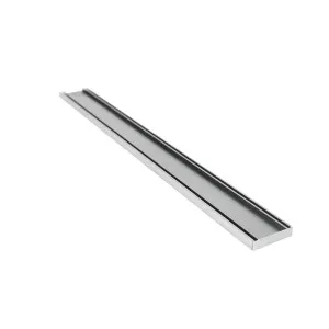 Lauxes Standard Tile Insert Floor Grate 2000mm Length x 100x21mm - Silver by BEAUMONTS, a Shower Grates & Drains for sale on Style Sourcebook