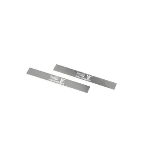 Lauxes Next Generation Floor Grate Straight Joiner 180 degree 14mm (Pack of 2) - Silver by null, a Shower Grates & Drains for sale on Style Sourcebook