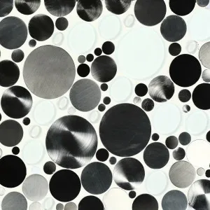 Bubbles Moon Mosaic by null, a Brick Look Tiles for sale on Style Sourcebook