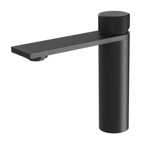 Axia Basin Mixer Matte Black by null, a Bathroom Taps & Mixers for sale on Style Sourcebook