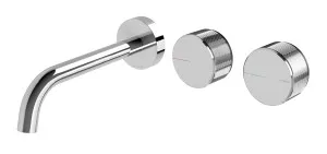 Axia 3 Piece Basin Set Chrome by null, a Bathroom Taps & Mixers for sale on Style Sourcebook
