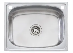 Laundry Single Trough 1TH 590X470 Stainless Steel by null, a Troughs & Sinks for sale on Style Sourcebook