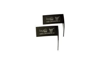 Lauxes Standard Tile Insert Floor Grate & Next Generation Floor Grate Corner Joiner 90 degree 26mm High (Pack of 2) - Midnight by null, a Shower Grates & Drains for sale on Style Sourcebook