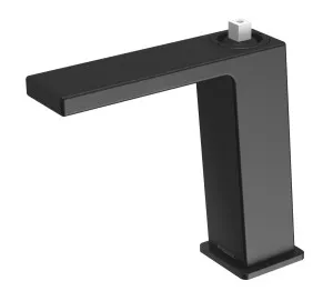 Zimi Basin Mixer Matte Black by null, a Bathroom Taps & Mixers for sale on Style Sourcebook