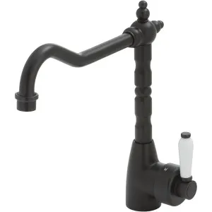 Eleanor Sink Mixer 226 Matte Black by null, a Kitchen Taps & Mixers for sale on Style Sourcebook