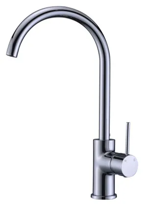 Hali Sink Mixer Gooseneck 208 Chrome by null, a Kitchen Taps & Mixers for sale on Style Sourcebook