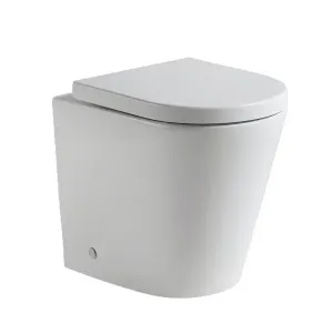 Faith Rimless In-wall Toilet Suite S&P Trap Gloss White by null, a Toilets & Bidets for sale on Style Sourcebook