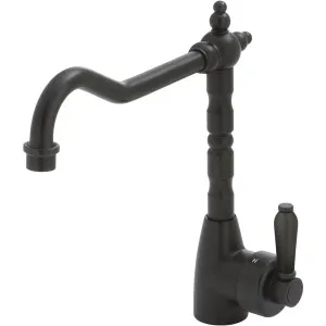 Eleanor Sink Mixer 226 Matte Black by null, a Kitchen Taps & Mixers for sale on Style Sourcebook