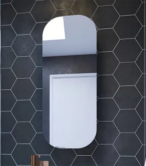 Jazz  Arch Shave Cabinet 400 Platinum Collection by null, a Shaving Cabinets for sale on Style Sourcebook