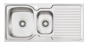 Endeavour 11/2 Left Sink 1TH 980X480 Stainless Steel by null, a Kitchen Sinks for sale on Style Sourcebook