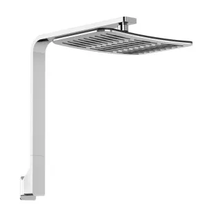 NX Overhead Wall Shower Upswept  Chrome by null, a Shower Heads & Mixers for sale on Style Sourcebook