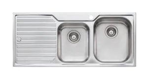Diaz 13/4 Right Sink 1TH 1080X480 Stainless Steel by null, a Kitchen Sinks for sale on Style Sourcebook