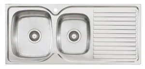 Endeavour 13/4 Left Sink 1TH 1080X480 Stainless Steel by null, a Kitchen Sinks for sale on Style Sourcebook