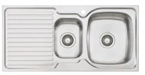 Endeavour 11/2 Right Sink 1TH 980X480 Stainless Steel by null, a Kitchen Sinks for sale on Style Sourcebook