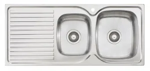 Endeavour 13/4 Right Sink 1TH 1080X480 Stainless Steel by null, a Kitchen Sinks for sale on Style Sourcebook