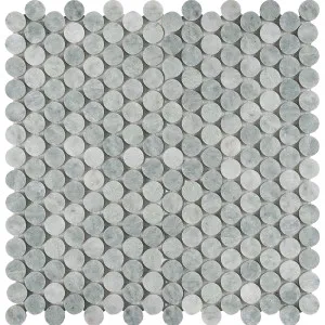 Capital Orient Green Marble Natural Product Penny Round Honed Mosaic by null, a Mosaic Tiles for sale on Style Sourcebook