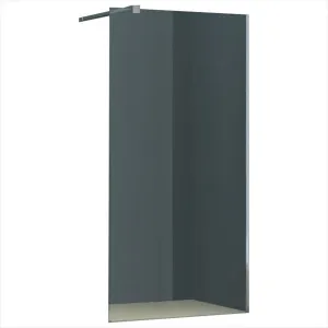 Suttor Single Entry Shower Screen Frameless 960X2000 Chrome by null, a Shower Screens & Enclosures for sale on Style Sourcebook