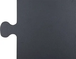 Jigsaw Black Key Piece Matt Tile by null, a Porcelain Tiles for sale on Style Sourcebook
