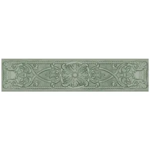 Toki Green Listello Embossed Mix Matt Tile by null, a Subway Tiles for sale on Style Sourcebook