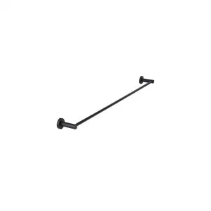 Round Towel Rail Single 900 Matte Black by null, a Towel Rails for sale on Style Sourcebook