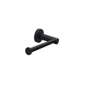 Round Toilet Roll Holder Matte Black by null, a Toilet Paper Holders for sale on Style Sourcebook